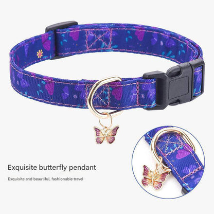 Purple Big Dog Collar Detail Showcase