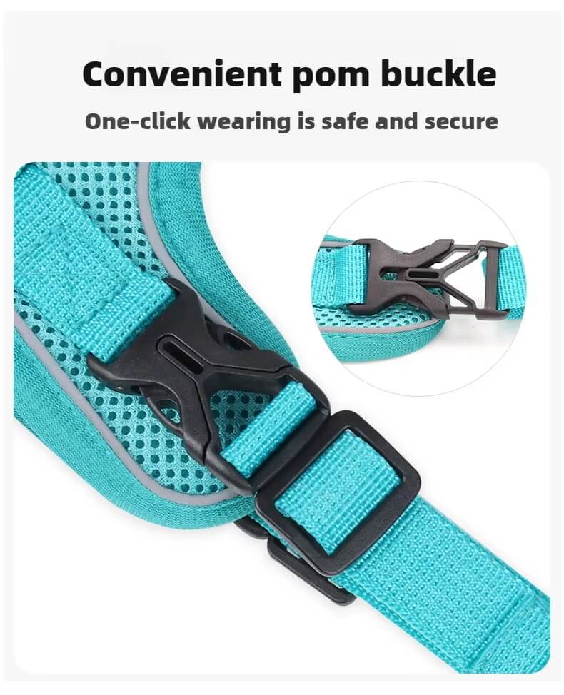 Easy-To-Use Dog Harness For Small Dogs With Adjustable Straps