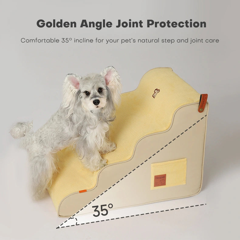 Dog stairs for bed