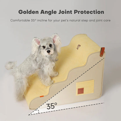 Dog stairs for bed