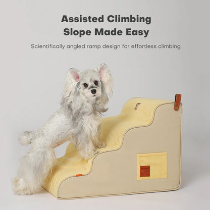 Dog stairs for bed