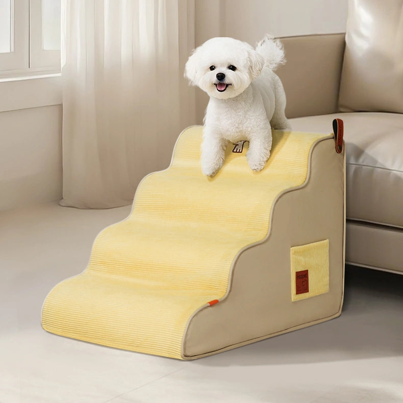 Dog stairs for bed