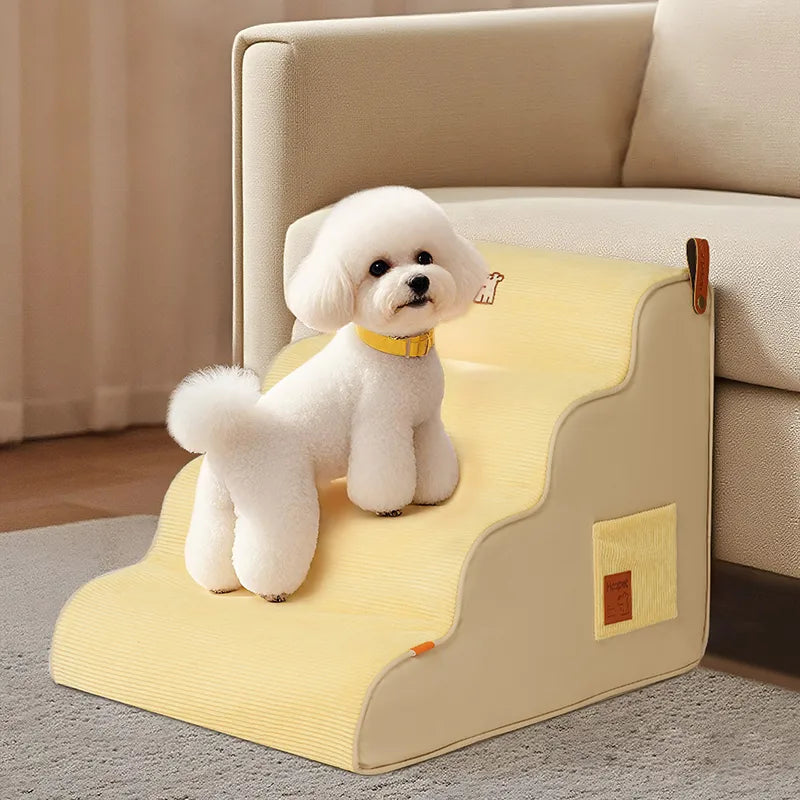 Dog stairs for bed