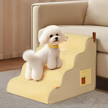 Dog stairs for bed