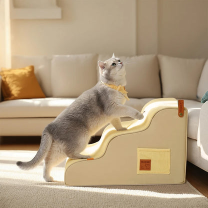 Dog stairs for bed