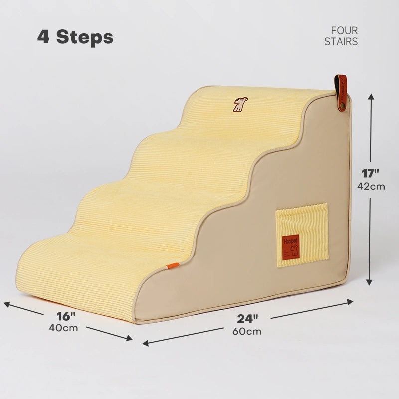 Dog stairs for bed