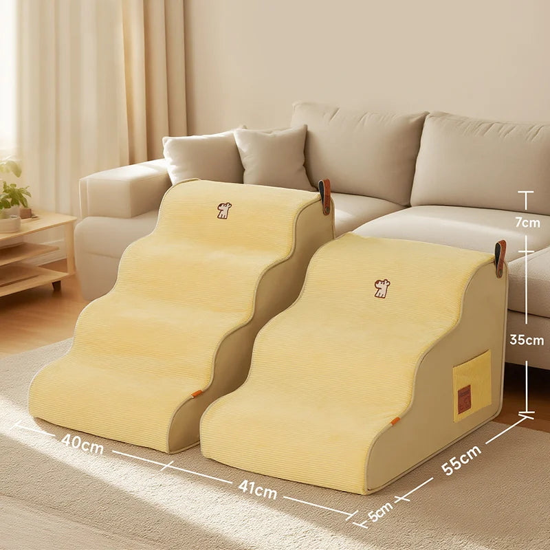 Dog stairs for bed