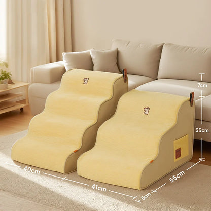 Dog stairs for bed
