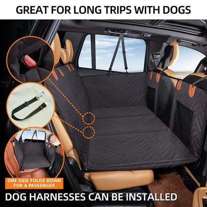 CozyRide Pro | Hard Bottom Dog Car Seat Cover
