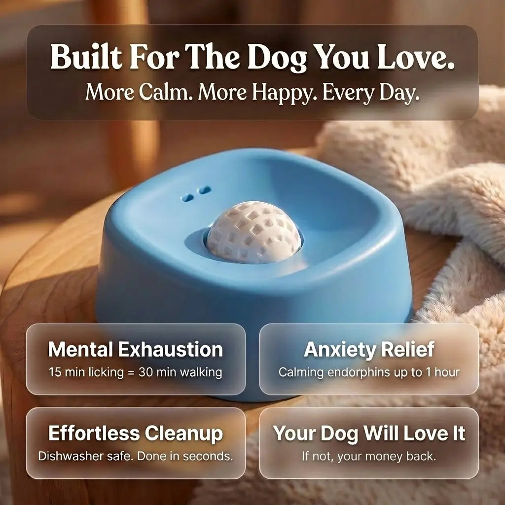 There's A Natural Anxiety Off Switch Hiding In Your Dog's Tongue
