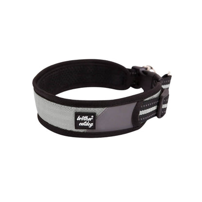 Gray Hunting Dog Collar for Comfortable and Stylish Wear