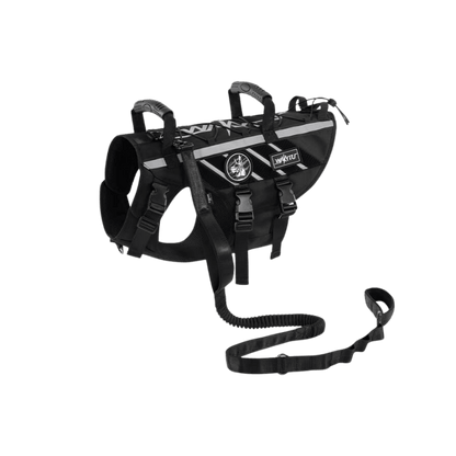 Main Image of Large Dog Harness with Handle in Black