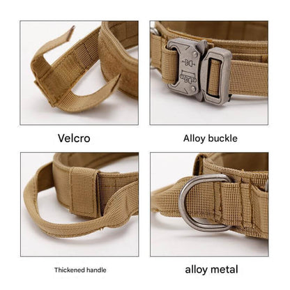 Durable Large Dog Tactical Collars with Enhanced Features