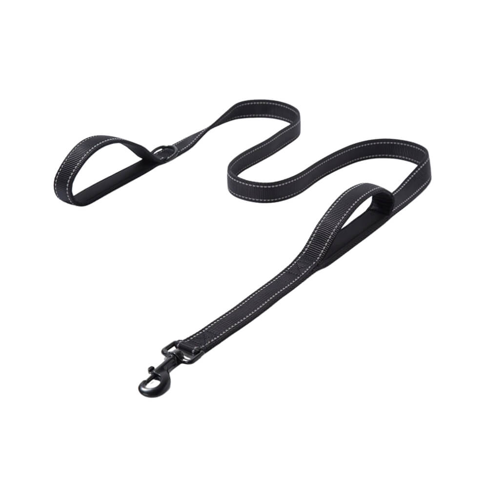 Black Dog Leash with Durable Design